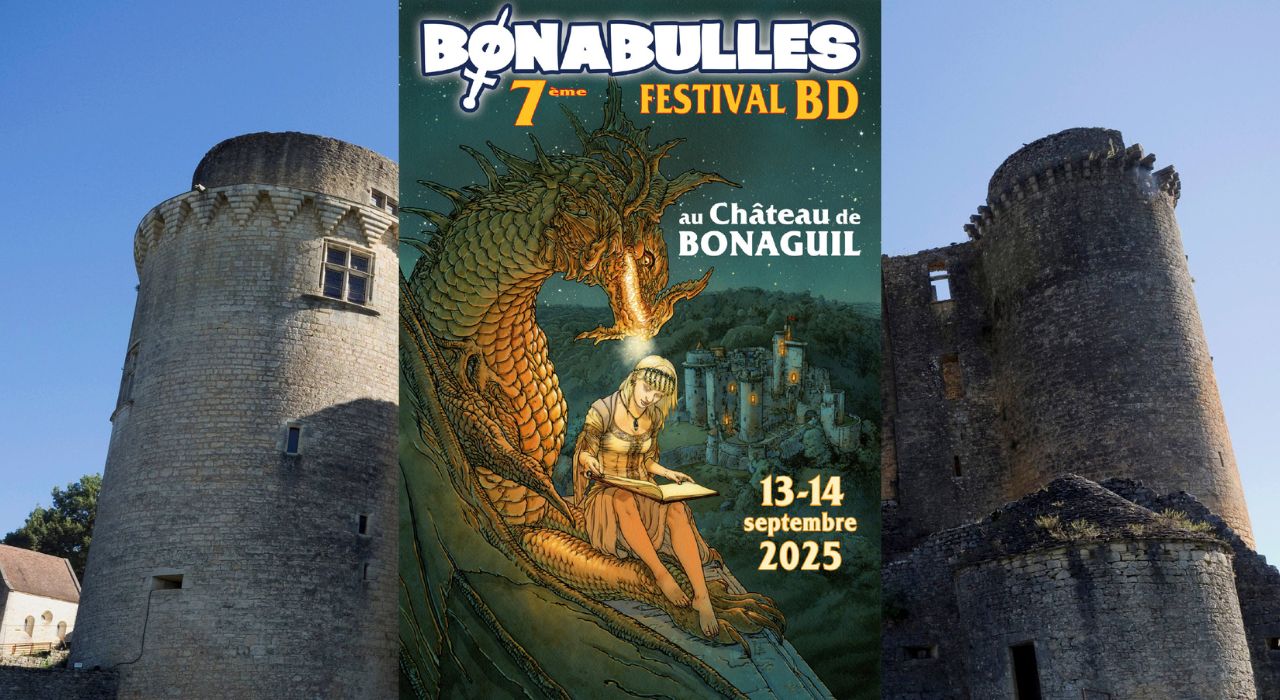 BD et château ? C'est l'improbable cocktail que propose ce festival qui fête sa 7e édition en Nouvelle-Aquitaine ce week-end