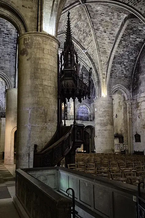 Bordeaux basilique Saint Seurin, la crypte credit VatarDeJ 