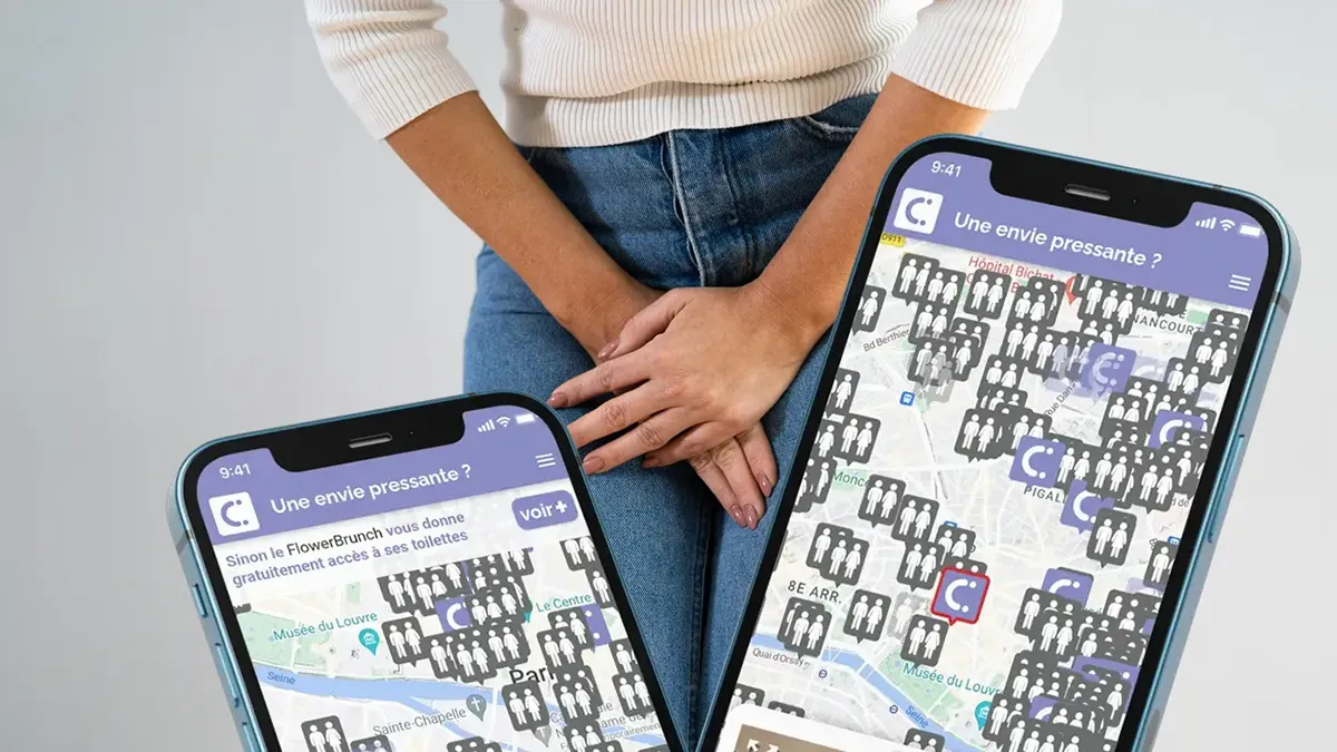 Faire pipi sans stress en ville en étant connecté ? Une application facilite l'accès aux toilettes publiques à Bordeaux