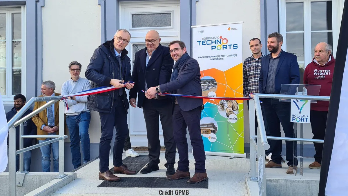Bordeaux franchit une étape clé avec l’inauguration de son incubateur maritime Technoports
