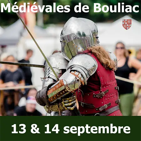 Un voyage vivant au coeur  du Moey Age à Bordeaux avec les Médiévales de Bouliac