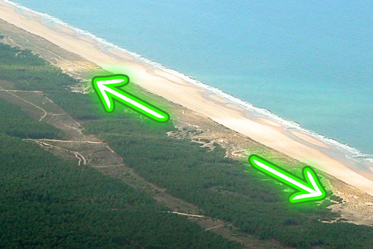 La France détient le record (contesté) de la plus grande plage du monde qui est sur sa façade Atlantique et plus précisément en Nouvelle-Aquitaine